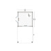  Tuindeco | Tuinhuis Dellinger met Overkapping 300 cm 200366-01